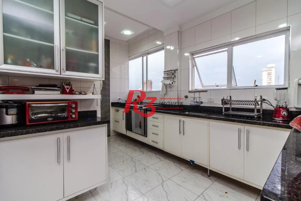 Apartamento à venda, 210 m² por R$ 1.915.000,00 - Embaré - Santos/SP