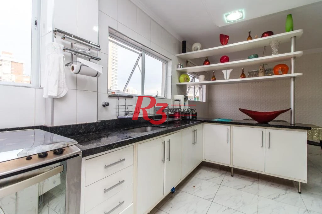 Apartamento à venda, 210 m² por R$ 1.915.000,00 - Embaré - Santos/SP