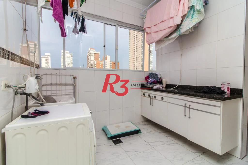 Apartamento à venda, 210 m² por R$ 1.915.000,00 - Embaré - Santos/SP