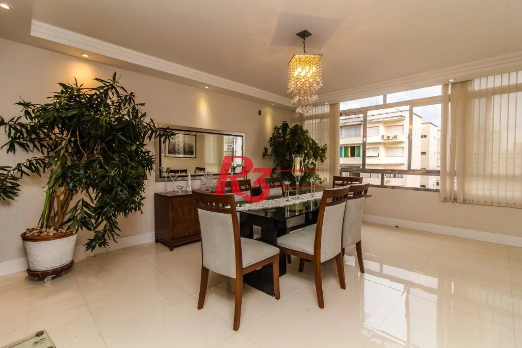 Apartamento à venda, 210 m² por R$ 1.915.000,00 - Embaré - Santos/SP