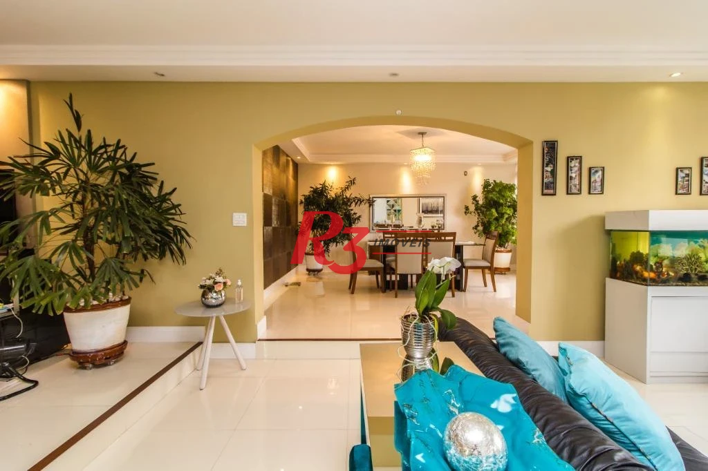 Apartamento à venda, 210 m² por R$ 1.915.000,00 - Embaré - Santos/SP