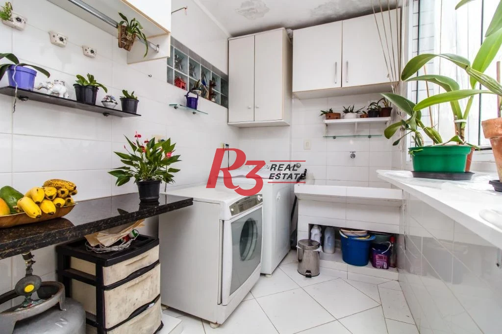Apartamento com 3 dormitórios à venda, 160 m² por R$ 750.000,00 - José Menino - Santos/SP