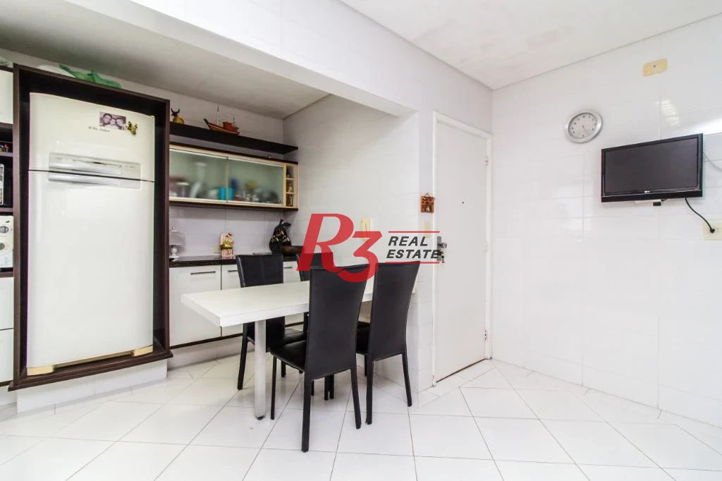 Apartamento com 3 dormitórios à venda, 160 m² por R$ 750.000,00 - José Menino - Santos/SP