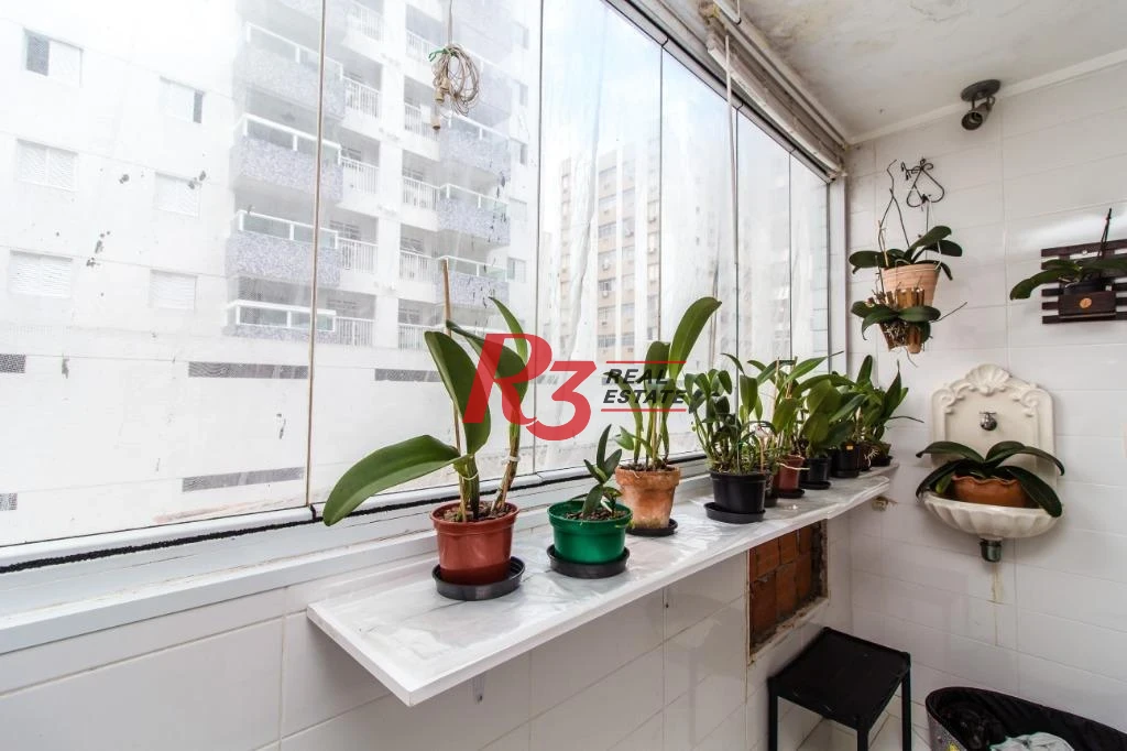 Apartamento com 3 dormitórios à venda, 160 m² por R$ 750.000,00 - José Menino - Santos/SP