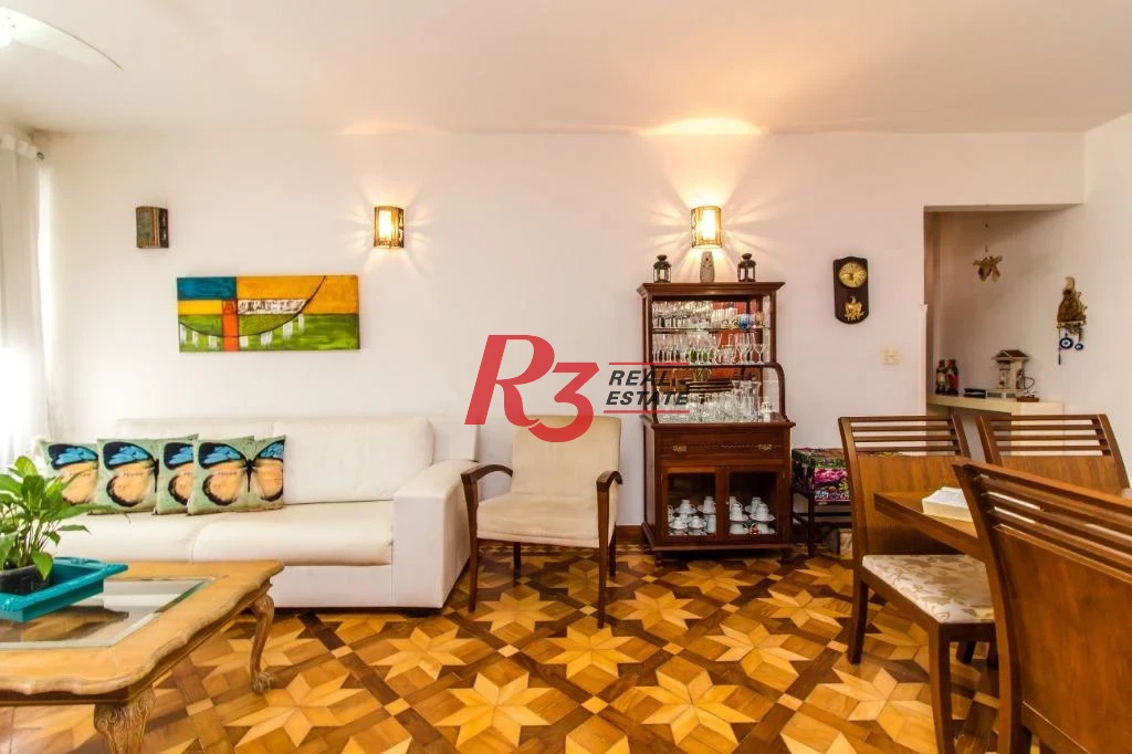 Apartamento com 3 dormitórios à venda, 160 m² por R$ 750.000,00 - José Menino - Santos/SP