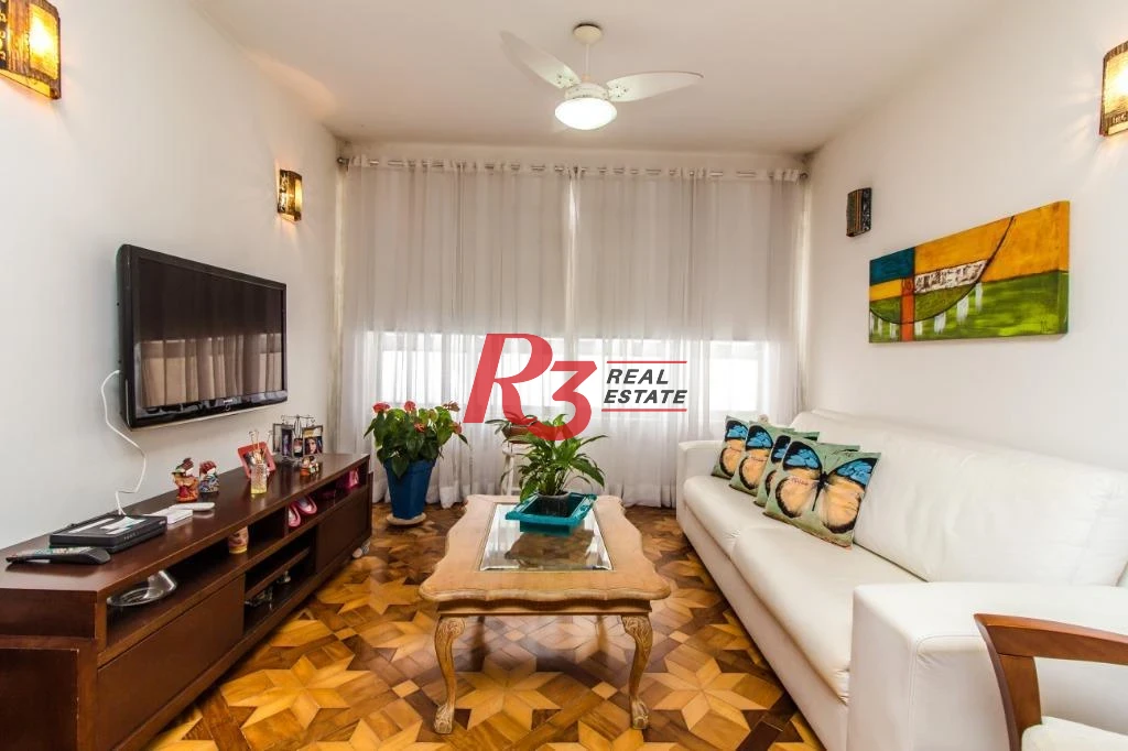 Apartamento com 3 dormitórios à venda, 160 m² por R$ 750.000,00 - José Menino - Santos/SP