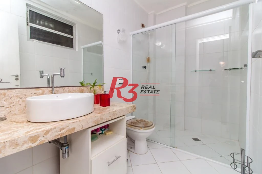 Apartamento com 3 dormitórios à venda, 160 m² por R$ 750.000,00 - José Menino - Santos/SP
