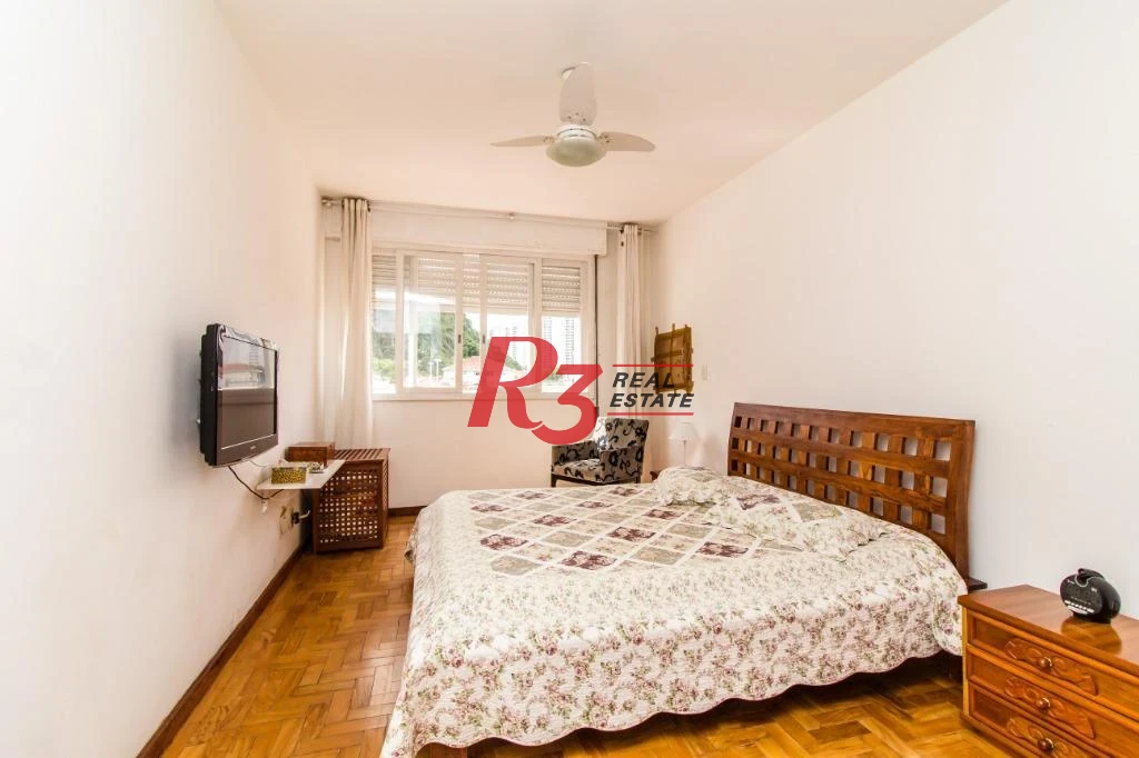 Apartamento com 3 dormitórios à venda, 160 m² por R$ 750.000,00 - José Menino - Santos/SP