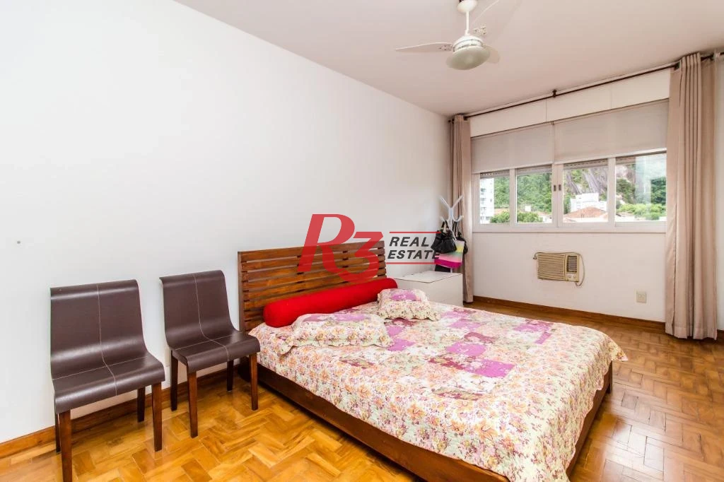 Apartamento com 3 dormitórios à venda, 160 m² por R$ 750.000,00 - José Menino - Santos/SP