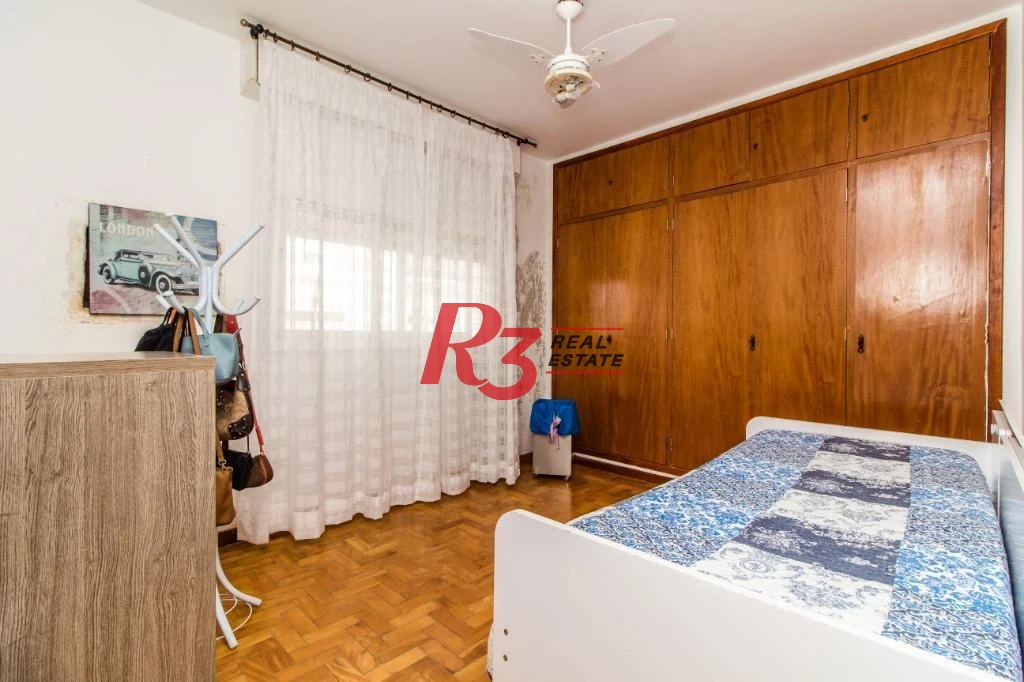 Apartamento com 3 dormitórios à venda, 160 m² por R$ 750.000,00 - José Menino - Santos/SP