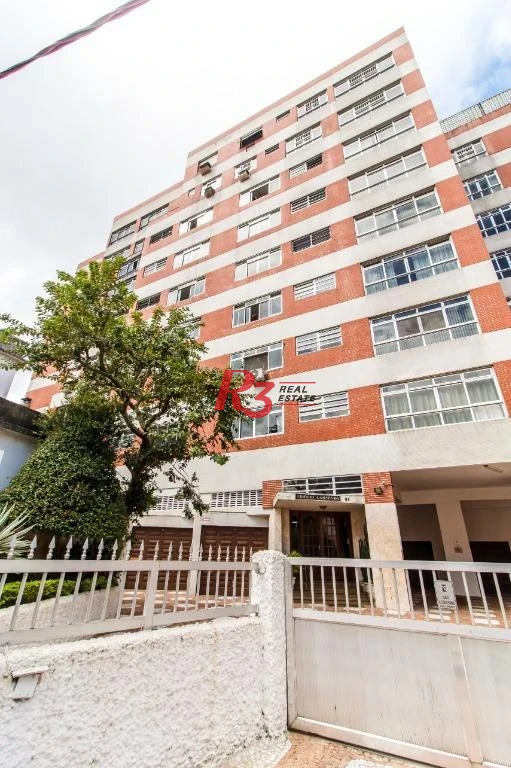 Apartamento com 3 dormitórios à venda, 160 m² por R$ 750.000,00 - José Menino - Santos/SP