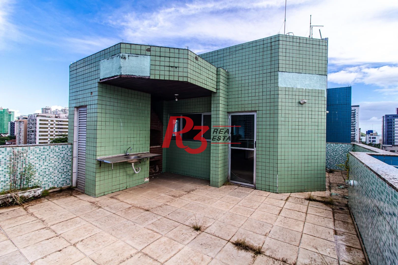 Cobertura no Jardins do Algarve, 260 m² - Ponta da Praia - Santos/SP