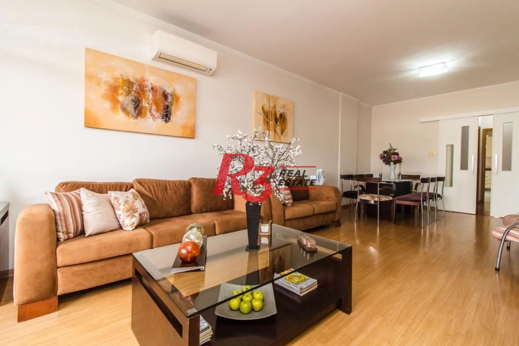 Apartamento com 3 dormitórios à venda, 166 m² por R$ 1.660.000,00 - Aparecida - Santos/SP