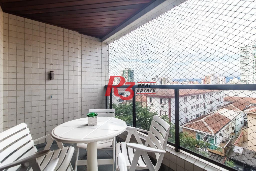 Apartamento com 3 dormitórios à venda, 166 m² por R$ 1.660.000,00 - Aparecida - Santos/SP