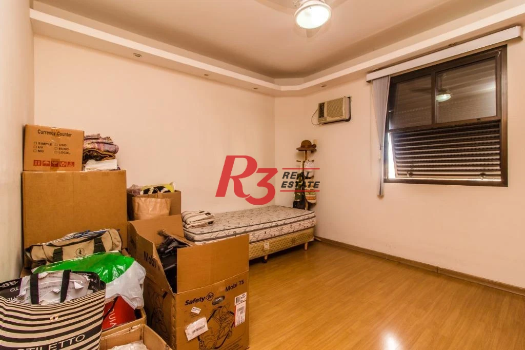 Apartamento com 3 dormitórios à venda, 166 m² por R$ 1.660.000,00 - Aparecida - Santos/SP