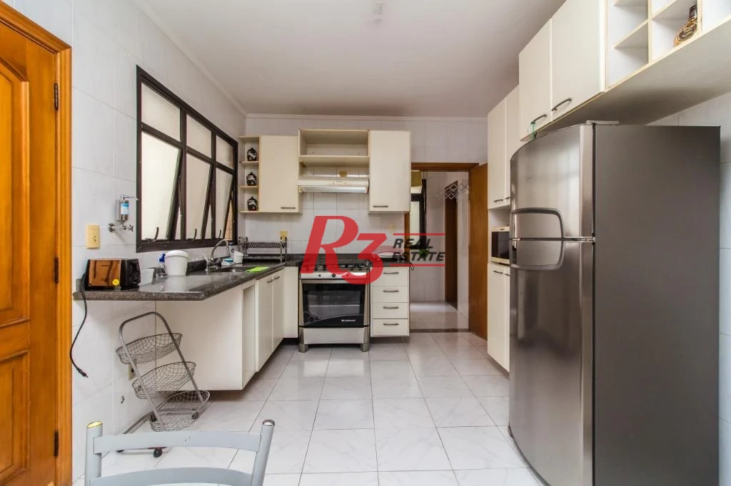 Apartamento com 3 dormitórios à venda, 166 m² por R$ 1.660.000,00 - Aparecida - Santos/SP