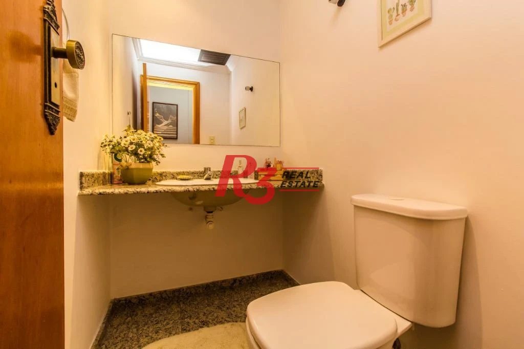 Apartamento com 3 dormitórios à venda, 166 m² por R$ 1.660.000,00 - Aparecida - Santos/SP