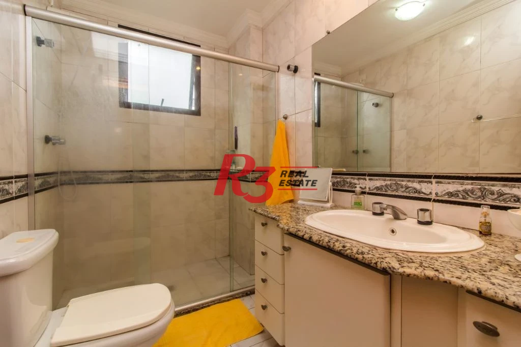 Apartamento com 3 dormitórios à venda, 166 m² por R$ 1.660.000,00 - Aparecida - Santos/SP