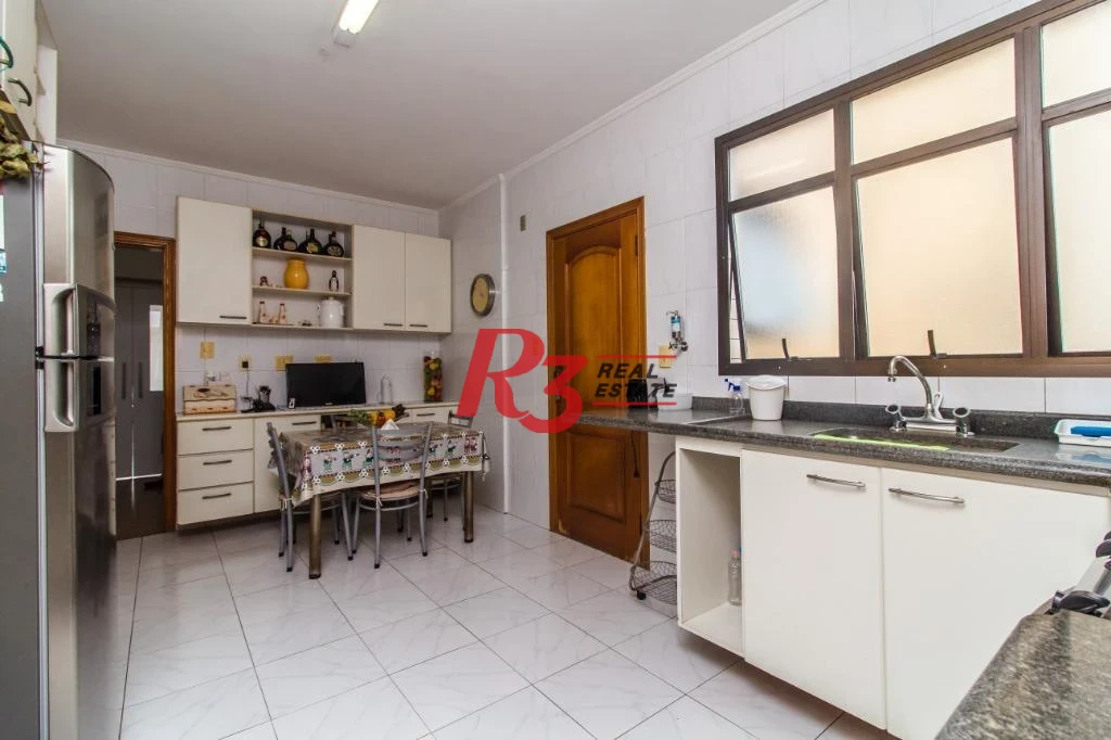 Apartamento com 3 dormitórios à venda, 166 m² por R$ 1.660.000,00 - Aparecida - Santos/SP