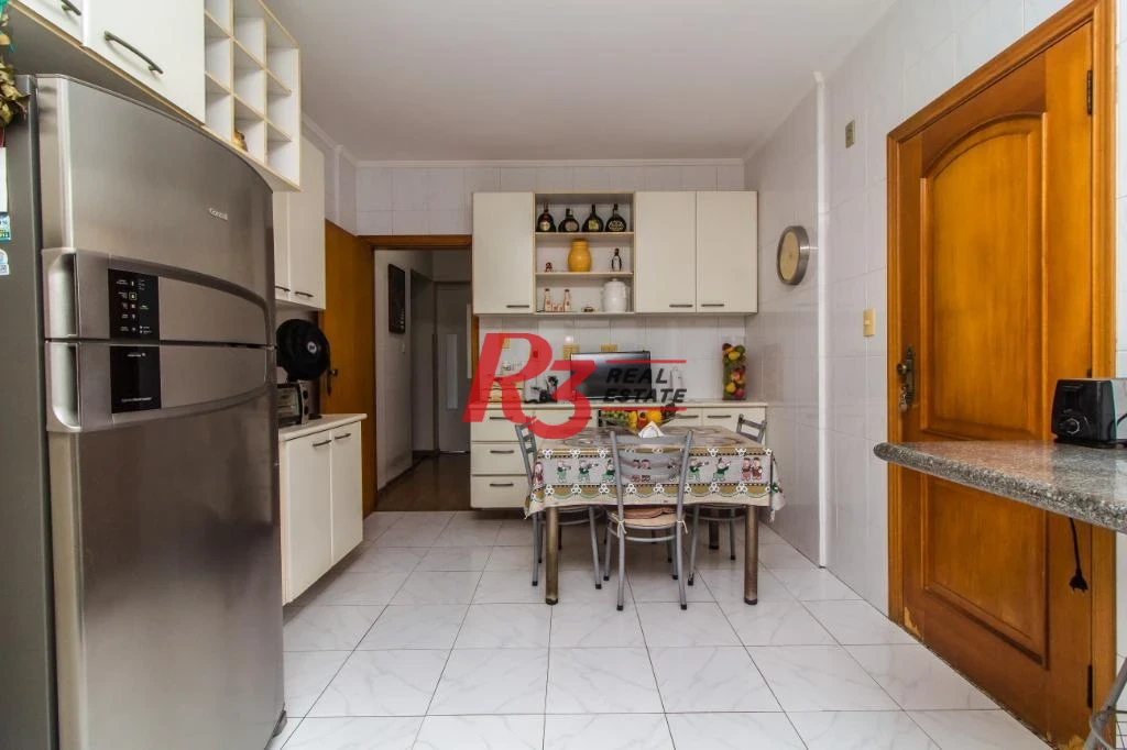 Apartamento com 3 dormitórios à venda, 166 m² por R$ 1.660.000,00 - Aparecida - Santos/SP