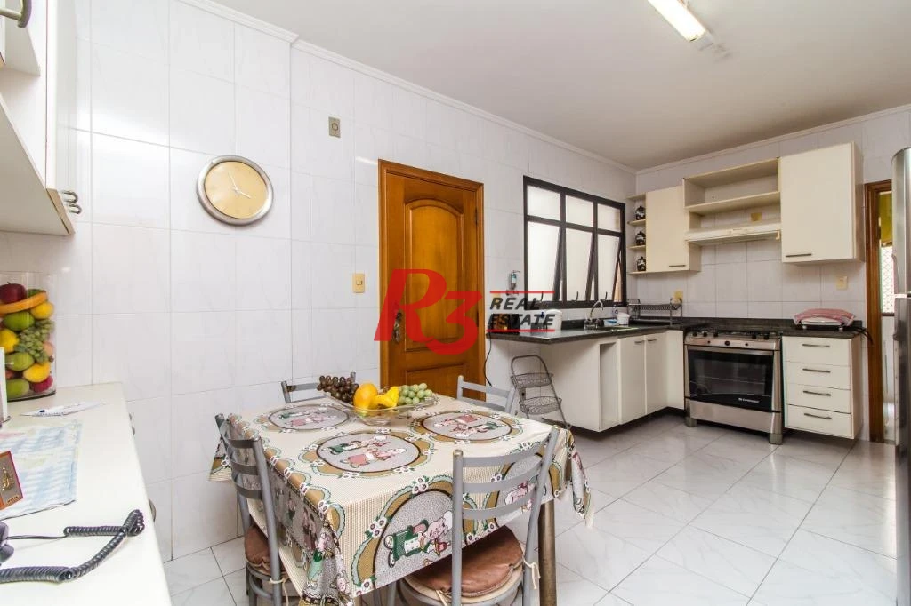 Apartamento com 3 dormitórios à venda, 166 m² por R$ 1.660.000,00 - Aparecida - Santos/SP