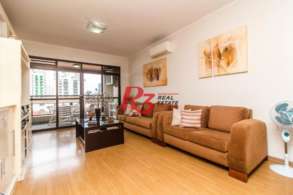 Apartamento com 3 dormitórios à venda, 166 m² por R$ 1.660.000,00 - Aparecida - Santos/SP