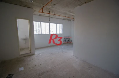 Sala à venda, 35 m² por R$ 346.698,00 - Ponta da Praia - Santos/SP