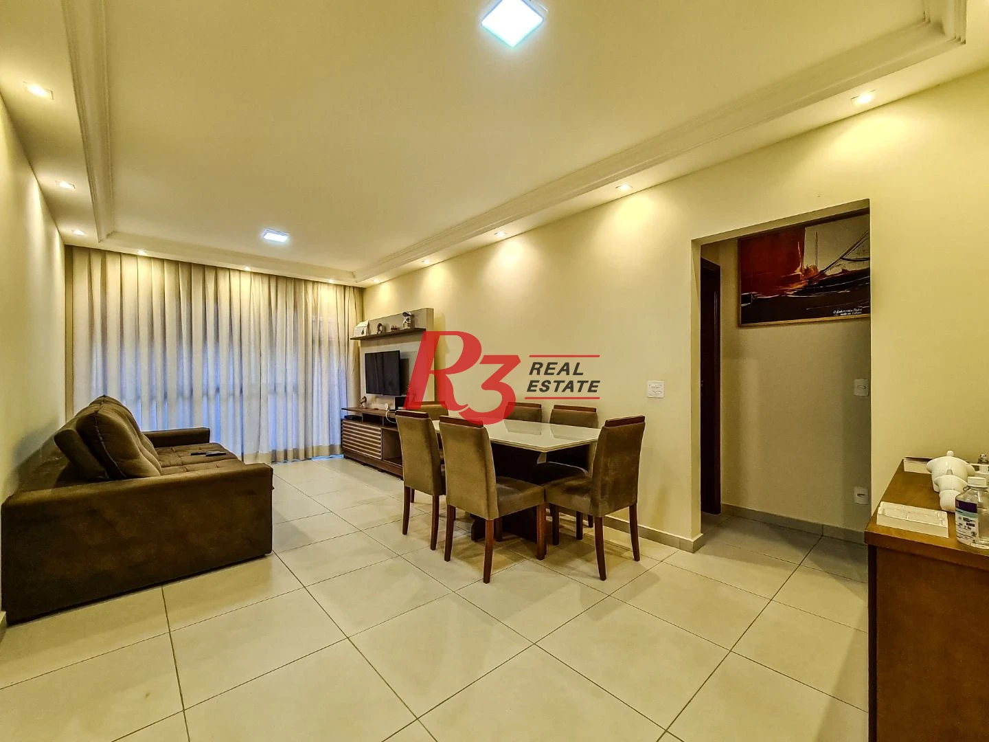 Apartamento com 3 dormitórios à venda, 130 m² por R$ 650.000,00 - Marapé - Santos/SP
