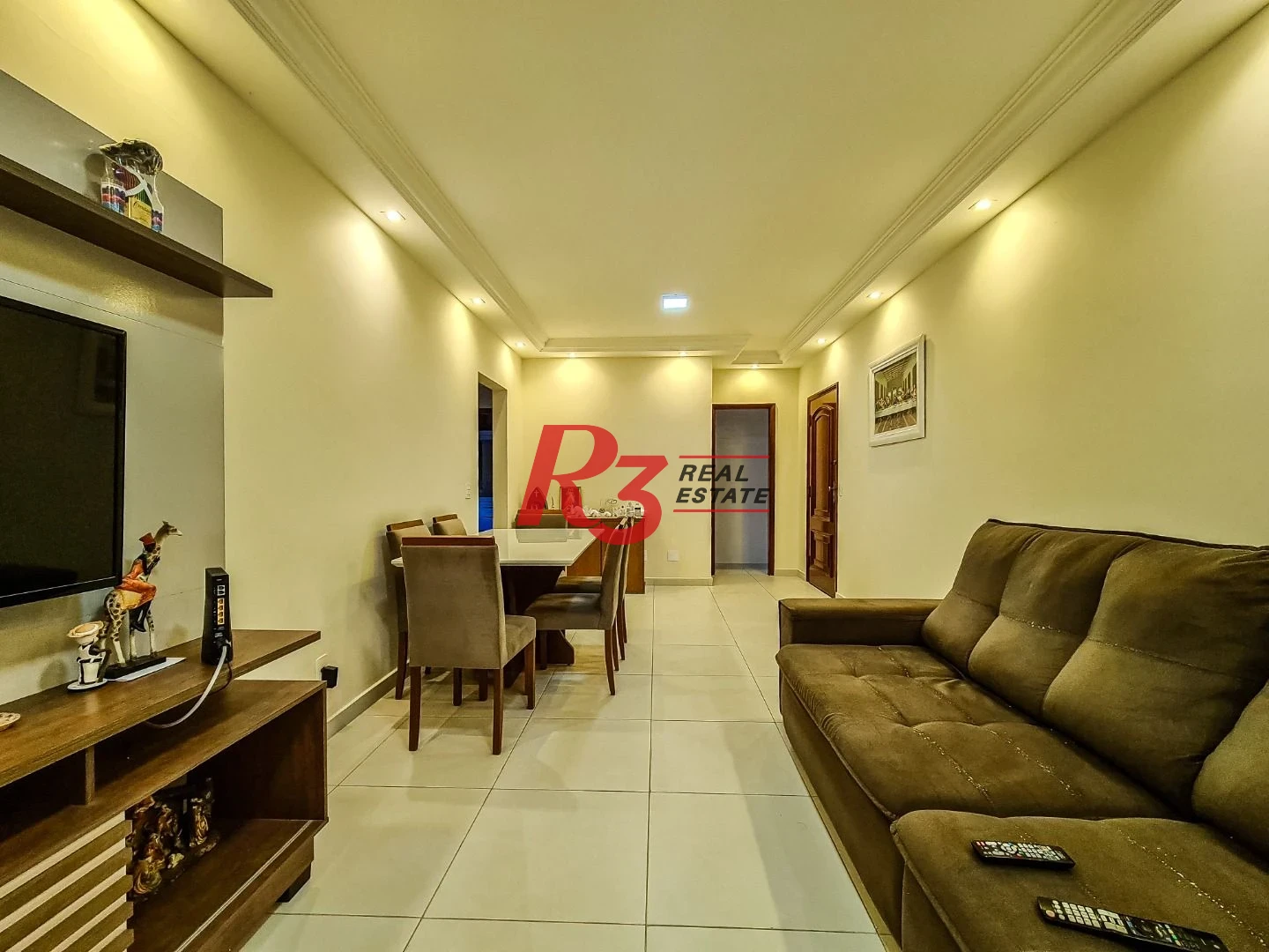 Apartamento com 3 dormitórios à venda, 130 m² por R$ 650.000,00 - Marapé - Santos/SP