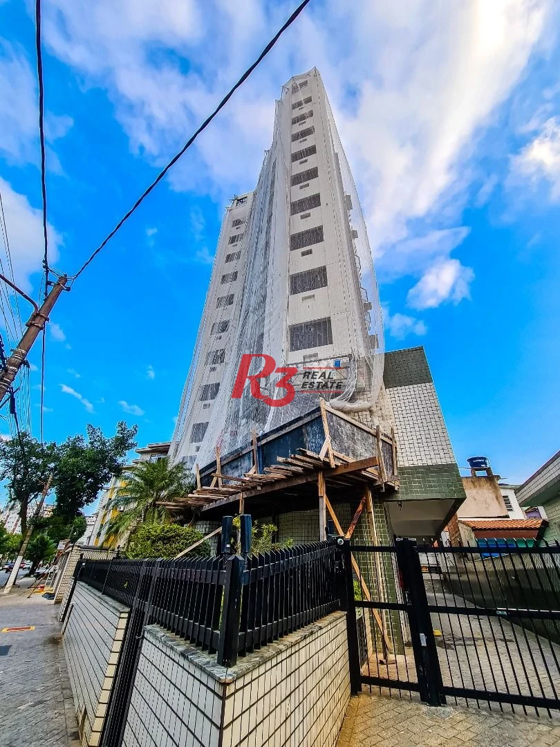Apartamento com 3 dormitórios à venda, 130 m² por R$ 650.000,00 - Marapé - Santos/SP