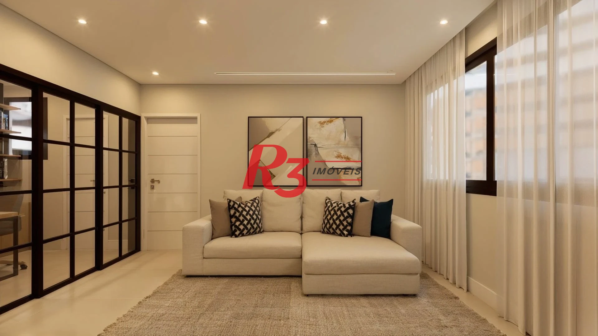Apartamento com 3 dormitórios à venda, 235 m² por R$ 2.990.000,00 - Gonzaga - Santos/SP
