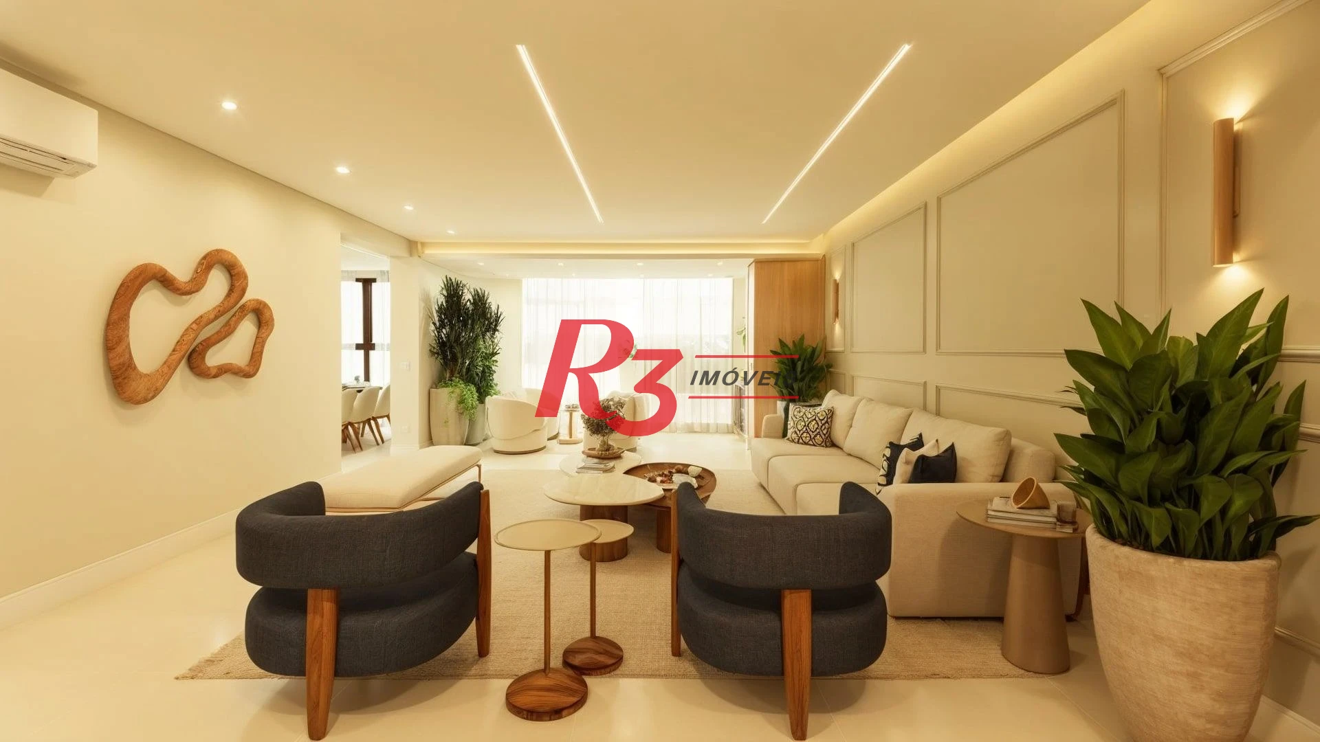 Apartamento com 3 dormitórios à venda, 235 m² por R$ 2.990.000,00 - Gonzaga - Santos/SP