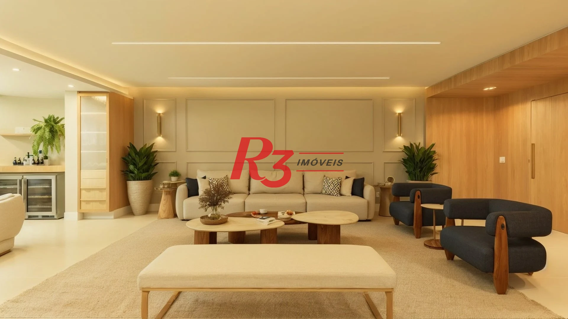 Apartamento com 3 dormitórios à venda, 235 m² por R$ 2.990.000,00 - Gonzaga - Santos/SP