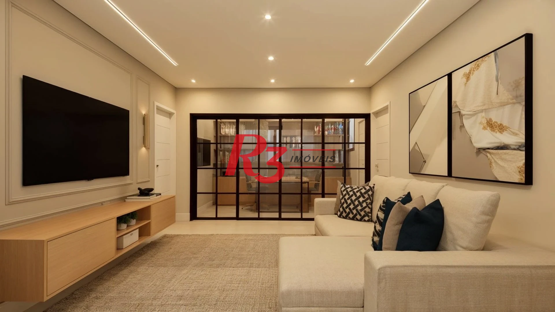 Apartamento com 3 dormitórios à venda, 235 m² por R$ 2.990.000,00 - Gonzaga - Santos/SP