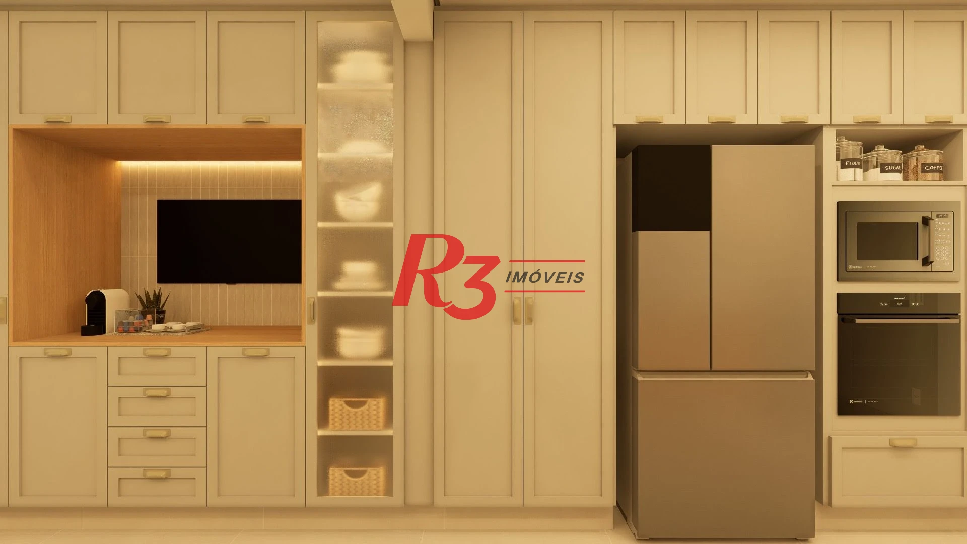 Apartamento com 3 dormitórios à venda, 235 m² por R$ 2.990.000,00 - Gonzaga - Santos/SP