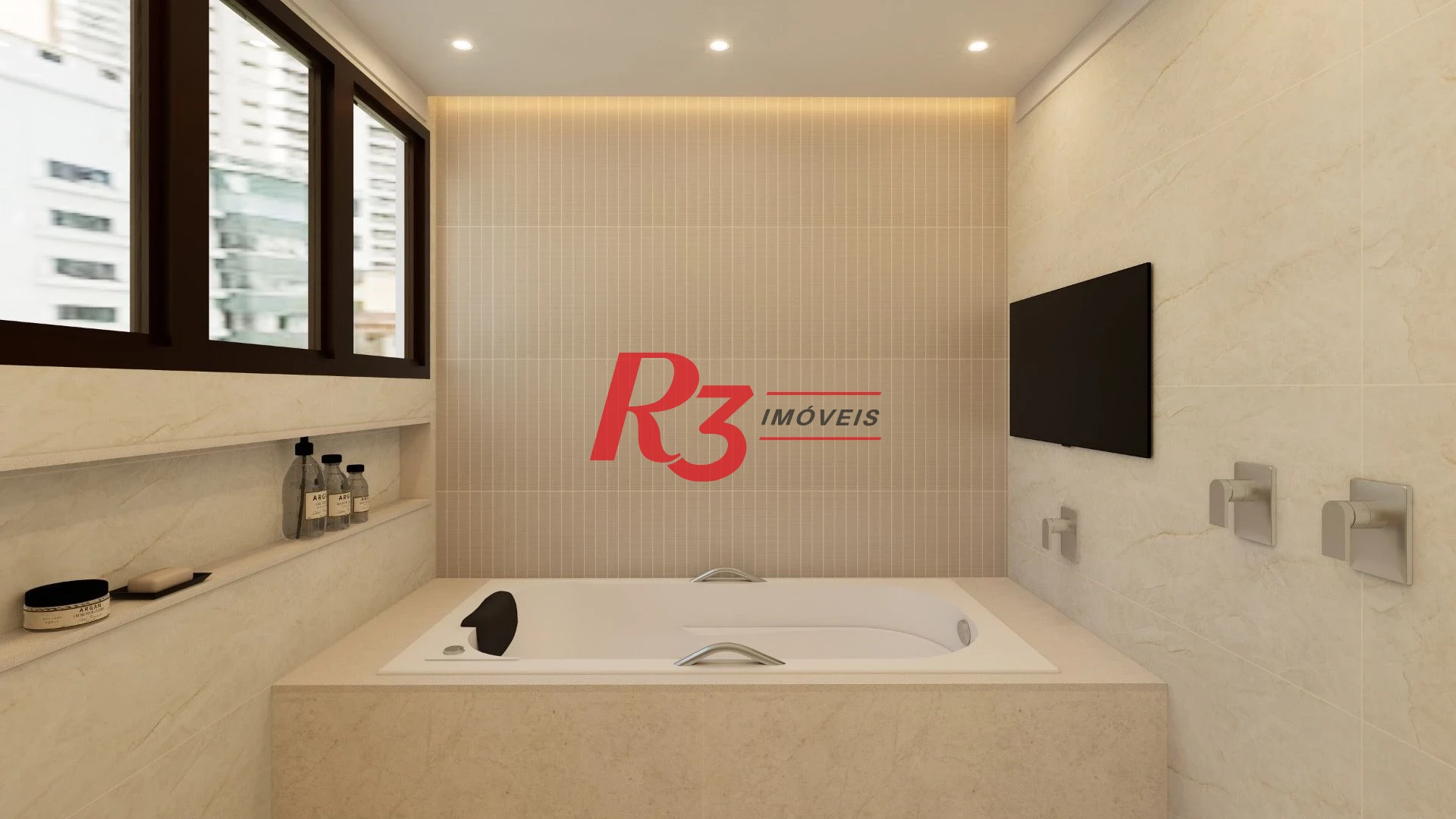 Apartamento com 3 dormitórios à venda, 235 m² por R$ 2.990.000,00 - Gonzaga - Santos/SP