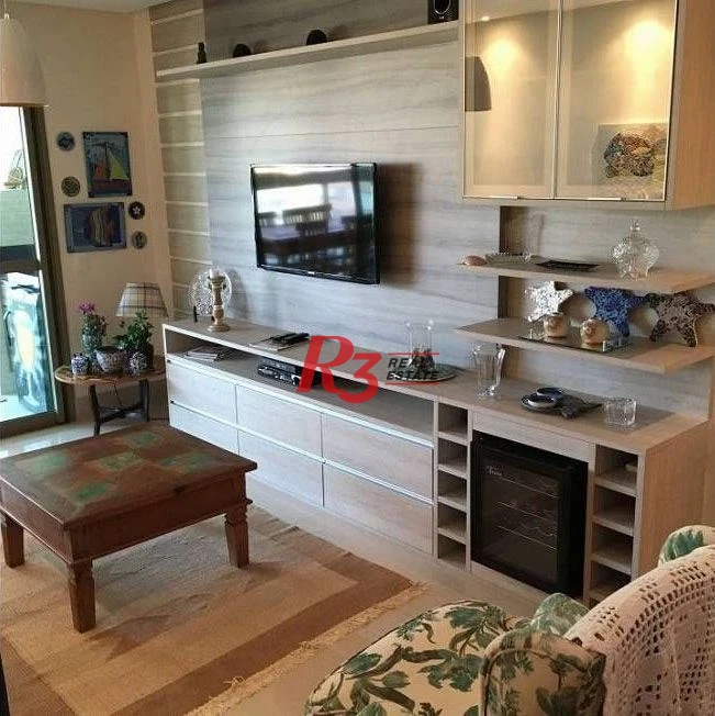Apartamento com 3 dormitórios à venda, 150 m² por R$ 1.750.000,00 - Canto do Forte - Praia Grande/SP