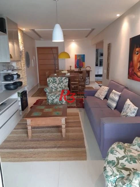 Apartamento com 3 dormitórios à venda, 150 m² por R$ 1.750.000,00 - Canto do Forte - Praia Grande/SP