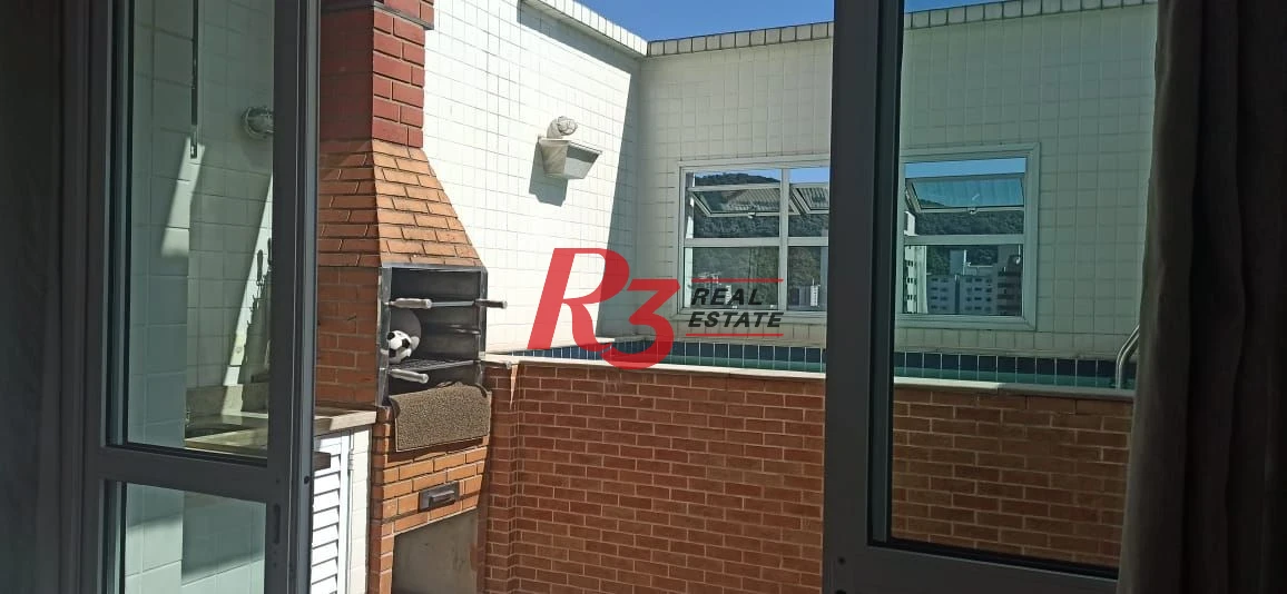 Apartamento Duplex à venda, 208 m² por R$ 1.290.000,00 - Marapé - Santos/SP