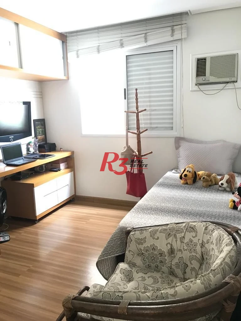 Apartamento à venda, 114 m² por R$ 1.350.000,00 - Pompéia - Santos/SP