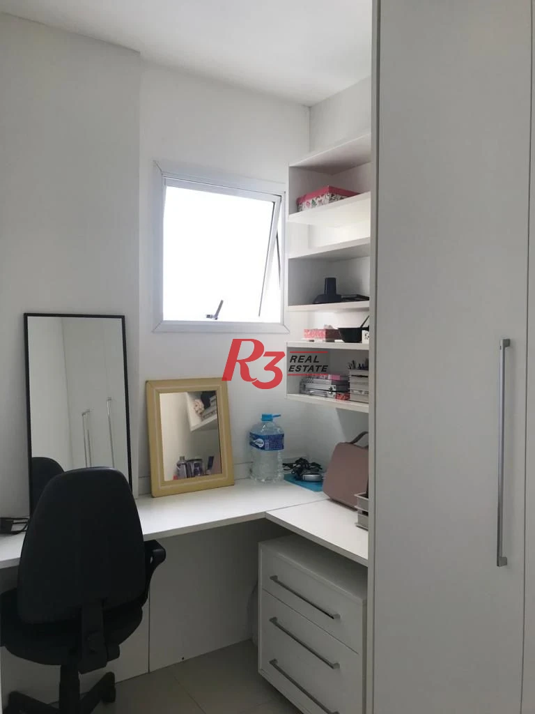 Apartamento à venda, 114 m² por R$ 1.350.000,00 - Pompéia - Santos/SP