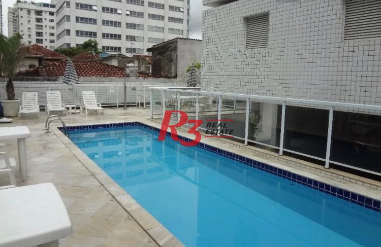 Apartamento à venda, 114 m² por R$ 1.350.000,00 - Pompéia - Santos/SP