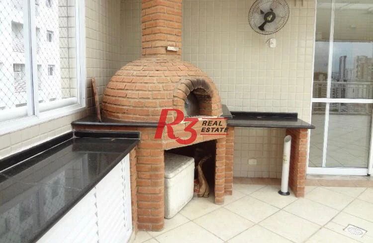 Apartamento à venda, 114 m² por R$ 1.350.000,00 - Pompéia - Santos/SP