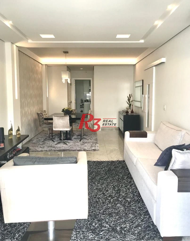 Apartamento à venda, 114 m² por R$ 1.350.000,00 - Pompéia - Santos/SP