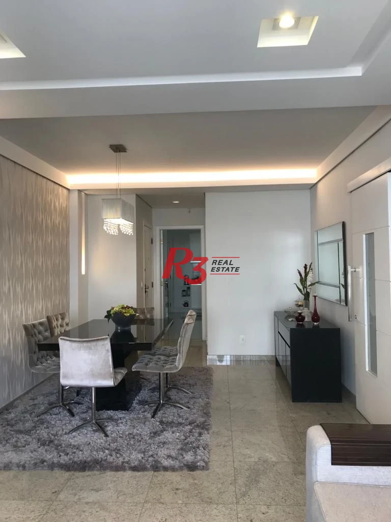 Apartamento à venda, 114 m² por R$ 1.350.000,00 - Pompéia - Santos/SP