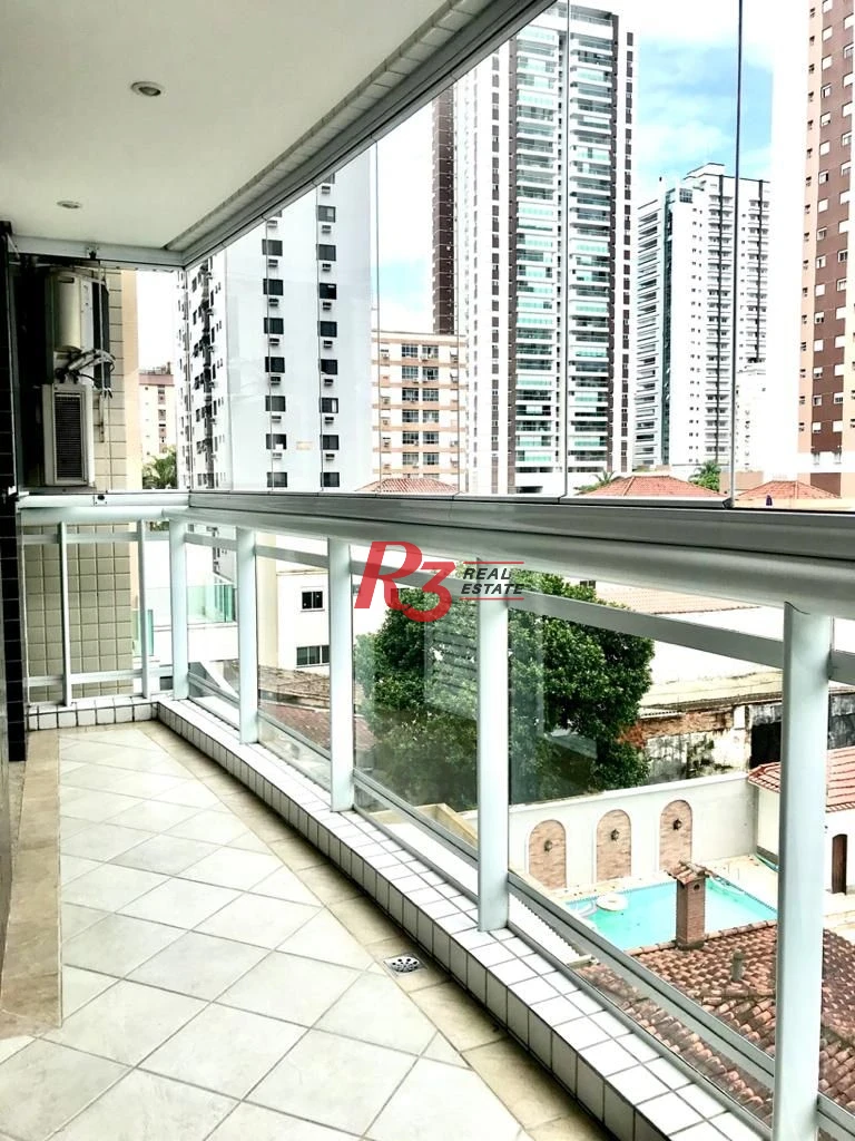 Apartamento à venda, 114 m² por R$ 1.350.000,00 - Pompéia - Santos/SP