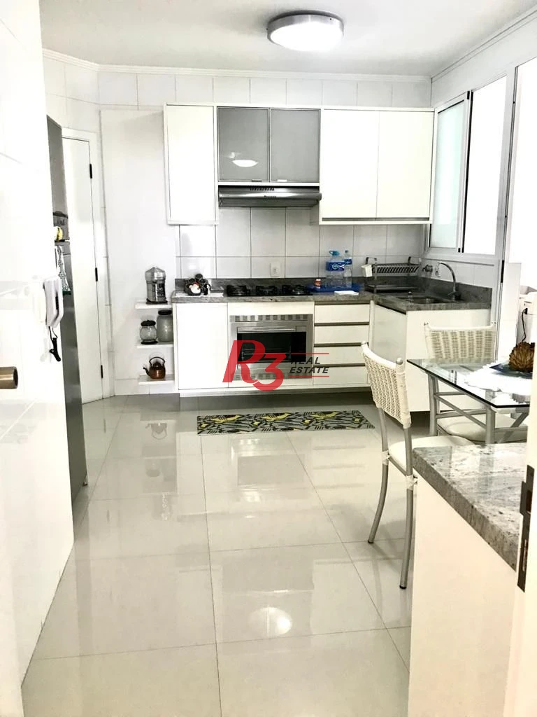 Apartamento à venda, 114 m² por R$ 1.350.000,00 - Pompéia - Santos/SP