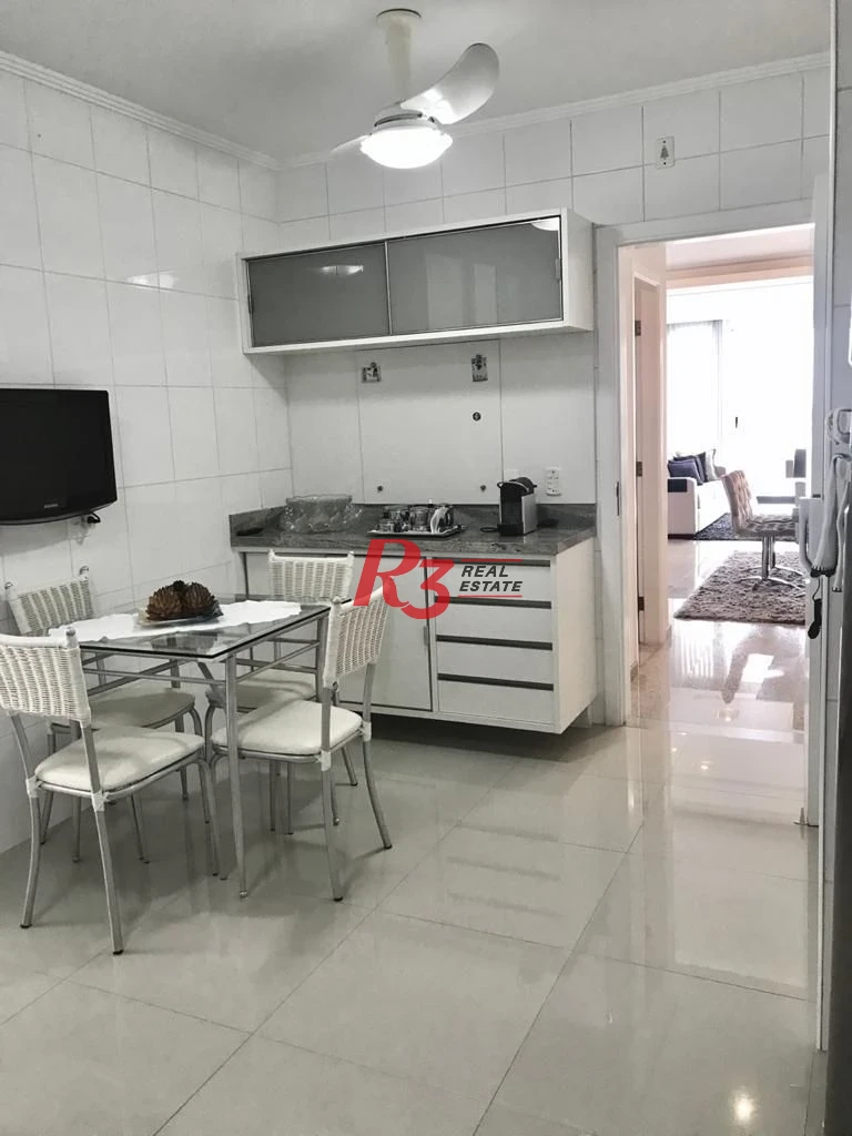 Apartamento à venda, 114 m² por R$ 1.350.000,00 - Pompéia - Santos/SP