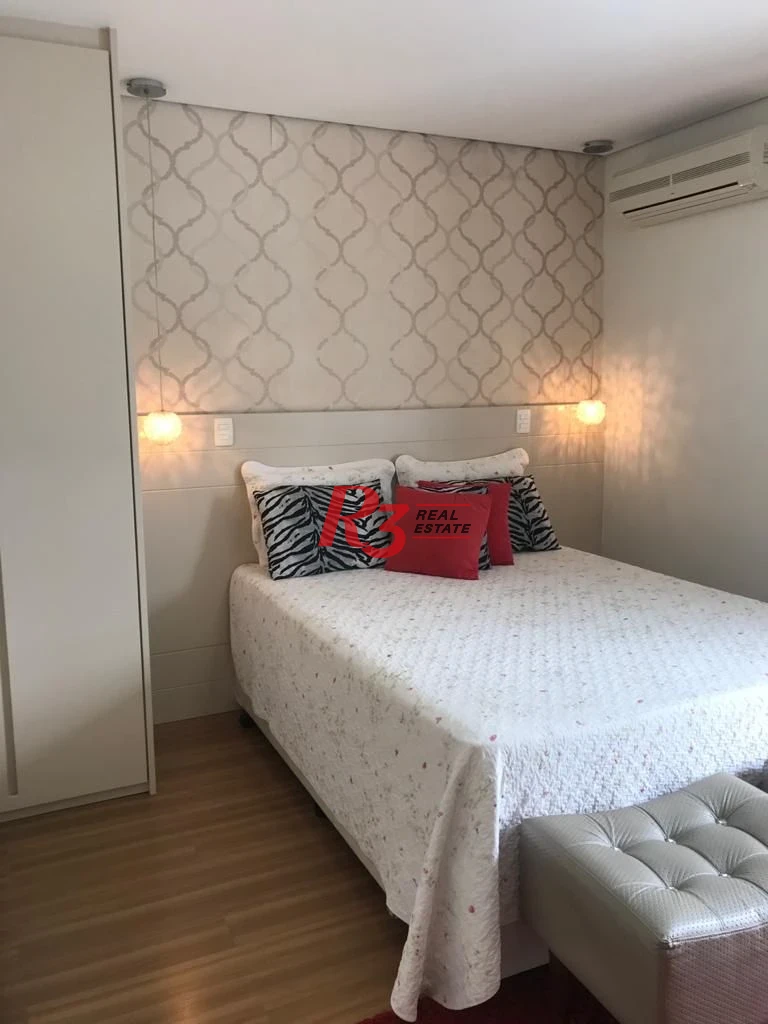 Apartamento à venda, 114 m² por R$ 1.350.000,00 - Pompéia - Santos/SP