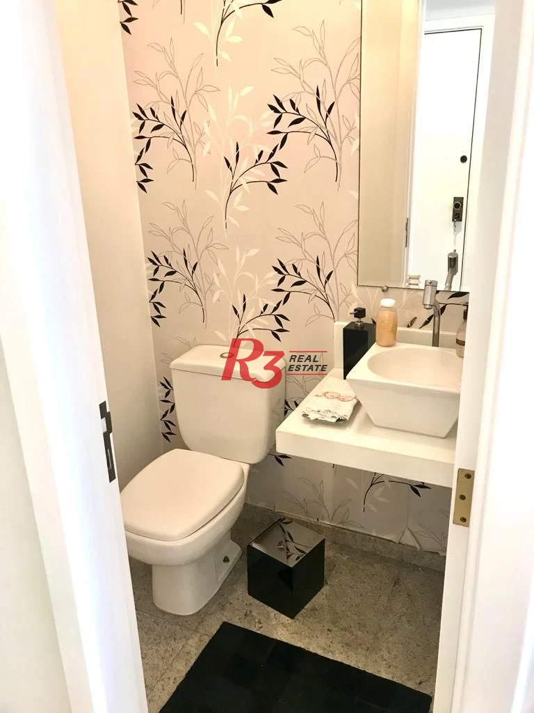 Apartamento à venda, 114 m² por R$ 1.350.000,00 - Pompéia - Santos/SP